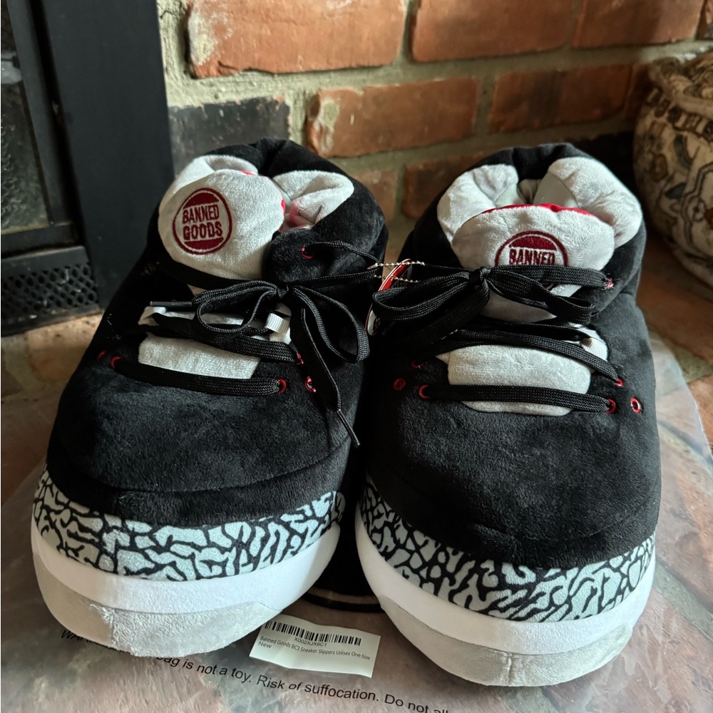 Black and Gray Kids Shoes